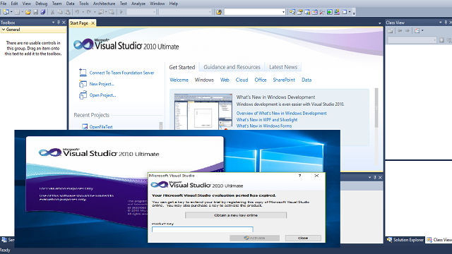 Microsoft Visual Studio 2008 Registration Key [ Express Register ]