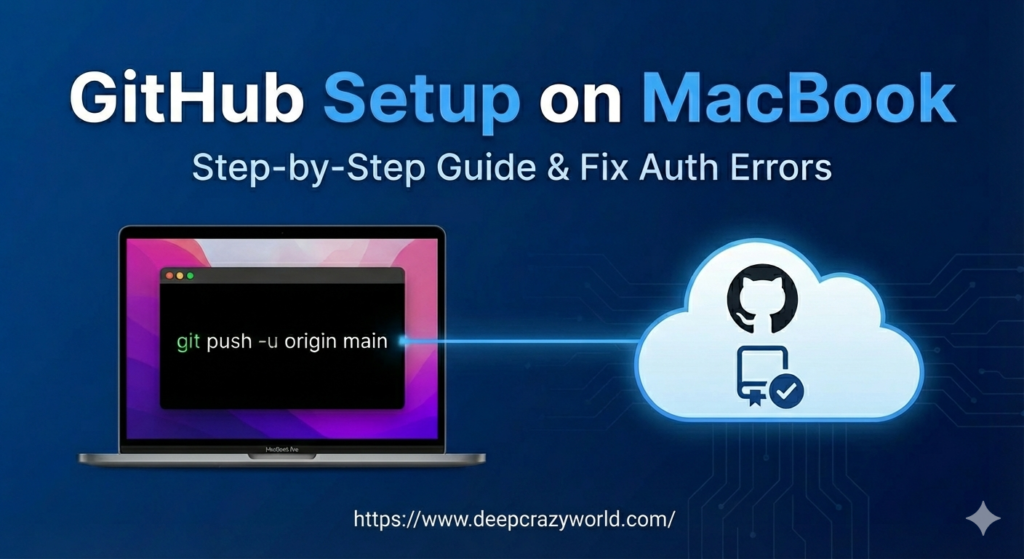 GitHub Mac Setup: Upload Your First Project (Step-by-Step)