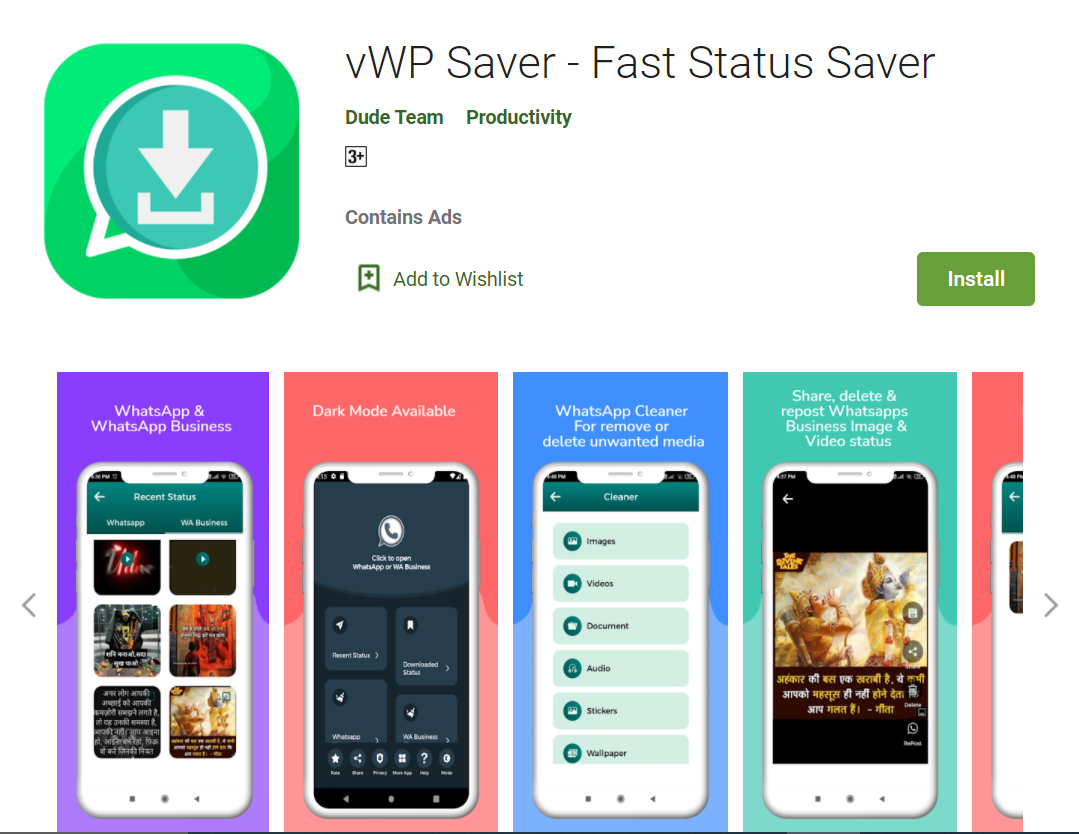 Status Saver & Cleaner App (WhatsApp & WhatsApp Business)