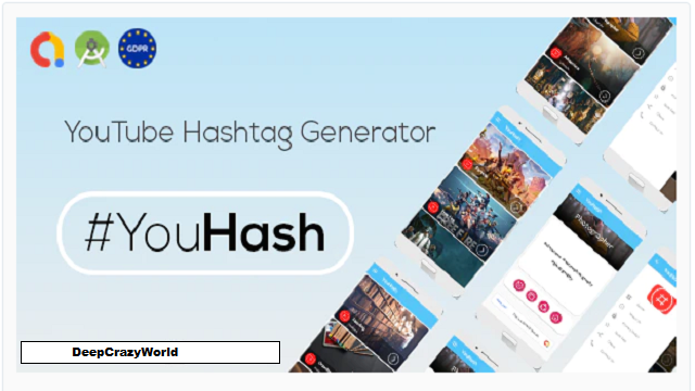 YouHash - YouTube Hashtags Generator Android App in android studio