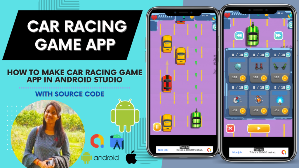 How to Make Car Racing Game App with Android Studio