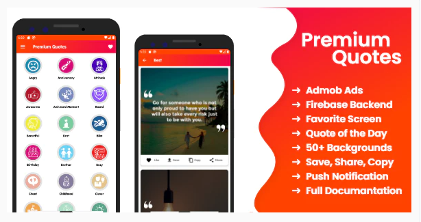 How to make Quotes app with Android Studio and Admob Ads