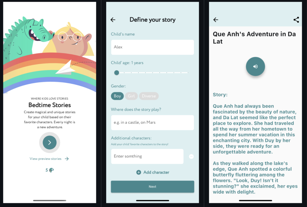 Chronicles App using Flutter Unique Bedtime source code
