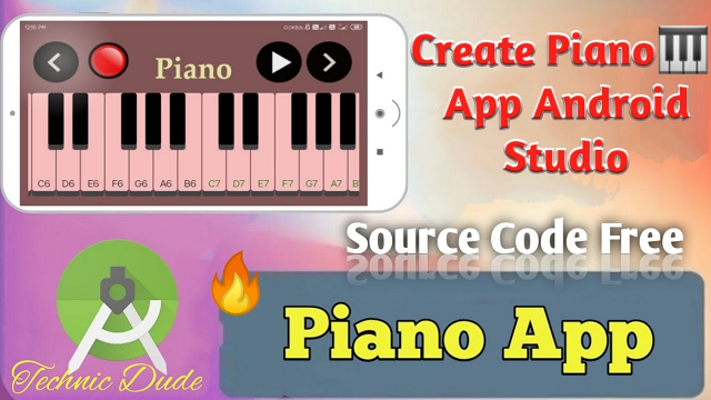 How to make Best Piano App in Android Studio with source code