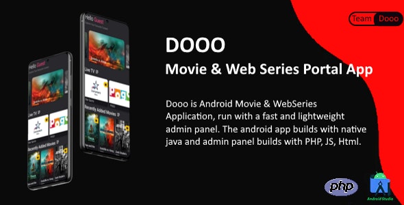 Dooo 1.6.0 – Movie & Web Series Portal Android Application