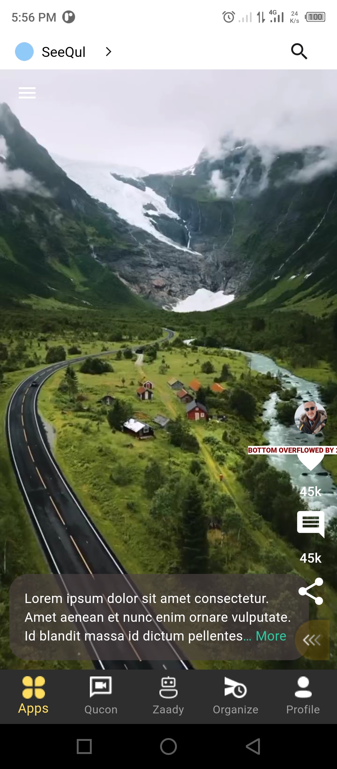 A Simple and easy video sharing app with Flutter