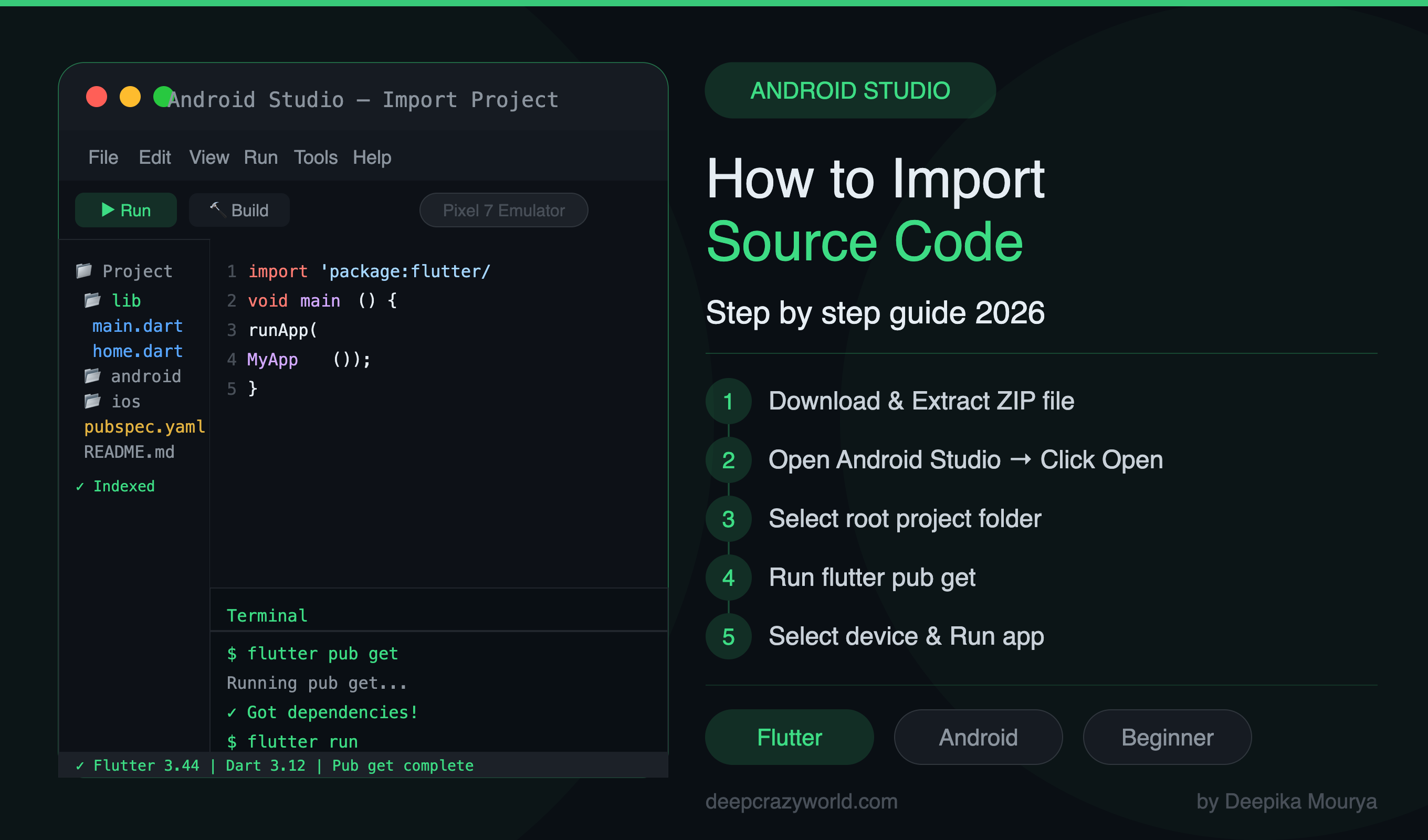 How to Import Source Code in Android Studio — Step by Step Guide