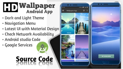 Wallpaper App – Android Source Code (Android Studio)