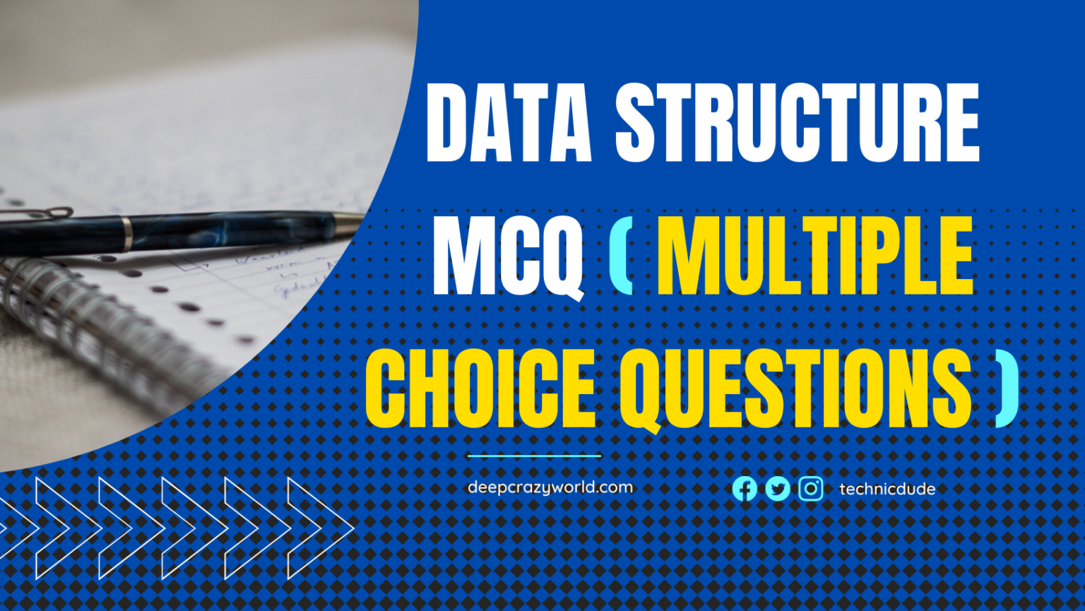 Data Structure MCQ (Multiple Choice Questions) - Deepcrazyworld